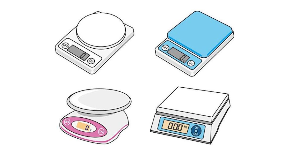 4種類の重量計
